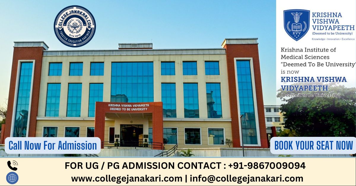 Krishna Institute of Medical Sciences Karad : Admission 2025-26, Courses Offered, Fees Structure, Cutoff, Counselling, Seat Matrix, Contact Number